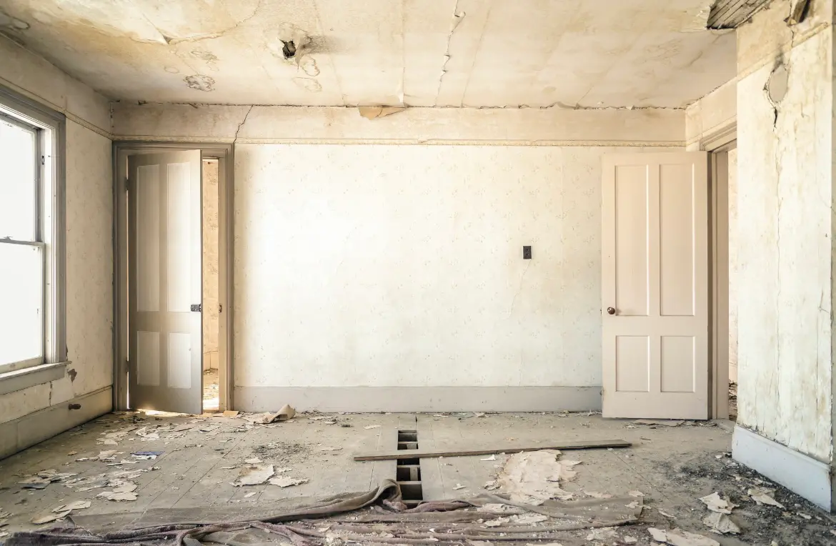 Waste disposal crew managing a cleanout project in Winter Haven